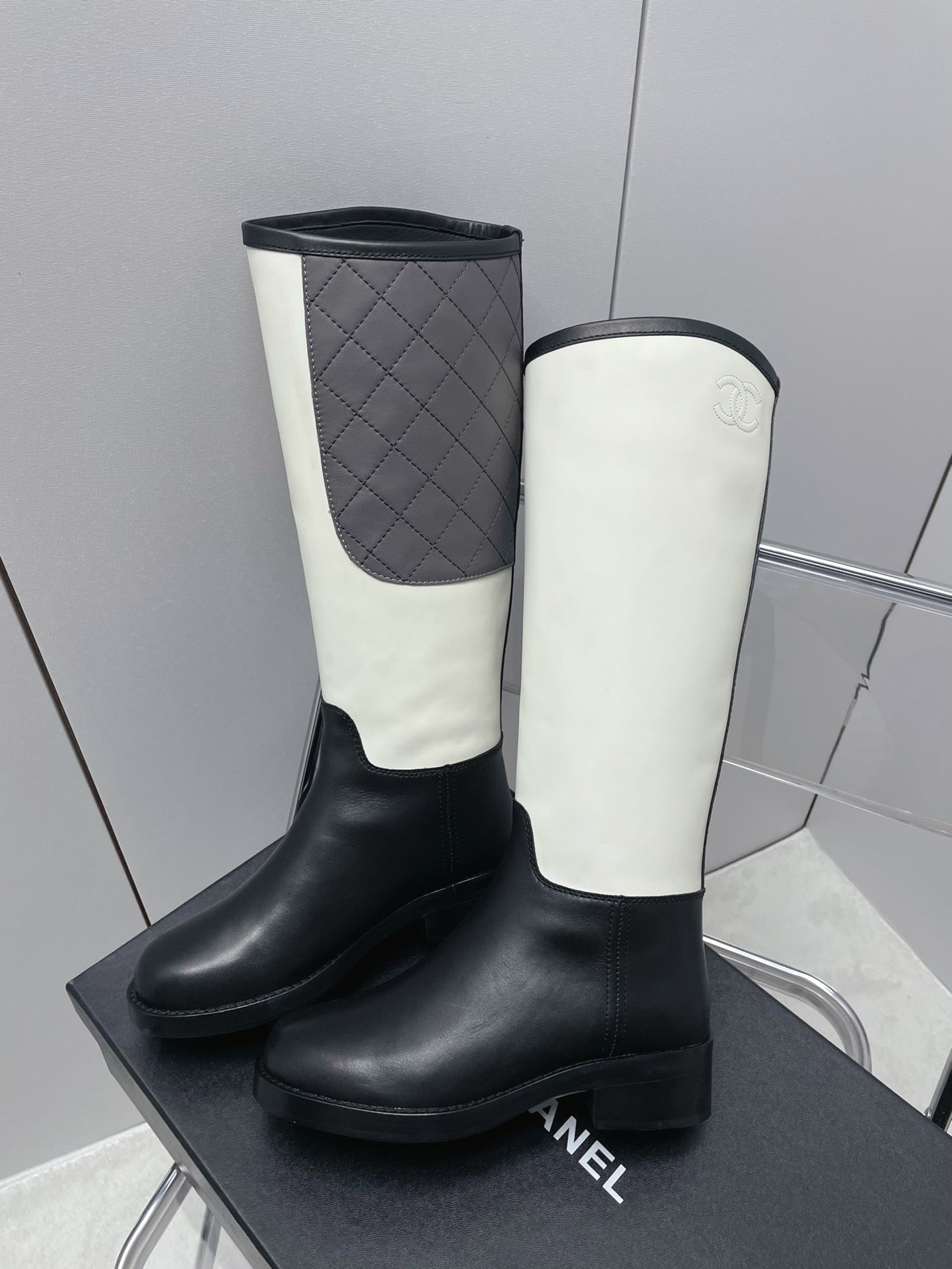 Chanel Women's Boot Shoes G38772 - 35 - View 4
