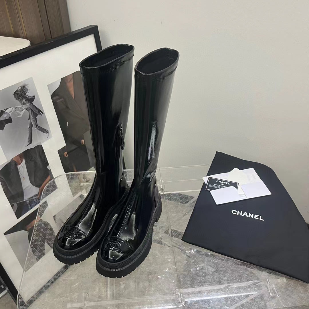 Chanel Women's Boot Shoes G38775 - 35 - View 2