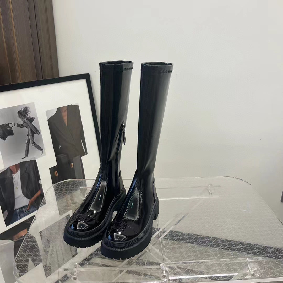 Chanel Women's Boot Shoes G38775 - 35 - View 4