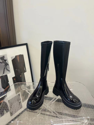 Chanel Women's Boot Shoes G38775 - 35 - View 5