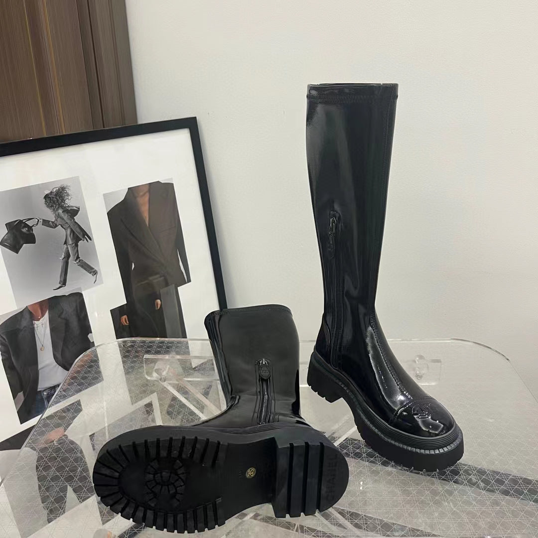Chanel Women's Boot Shoes G38775 - 35 - View 7