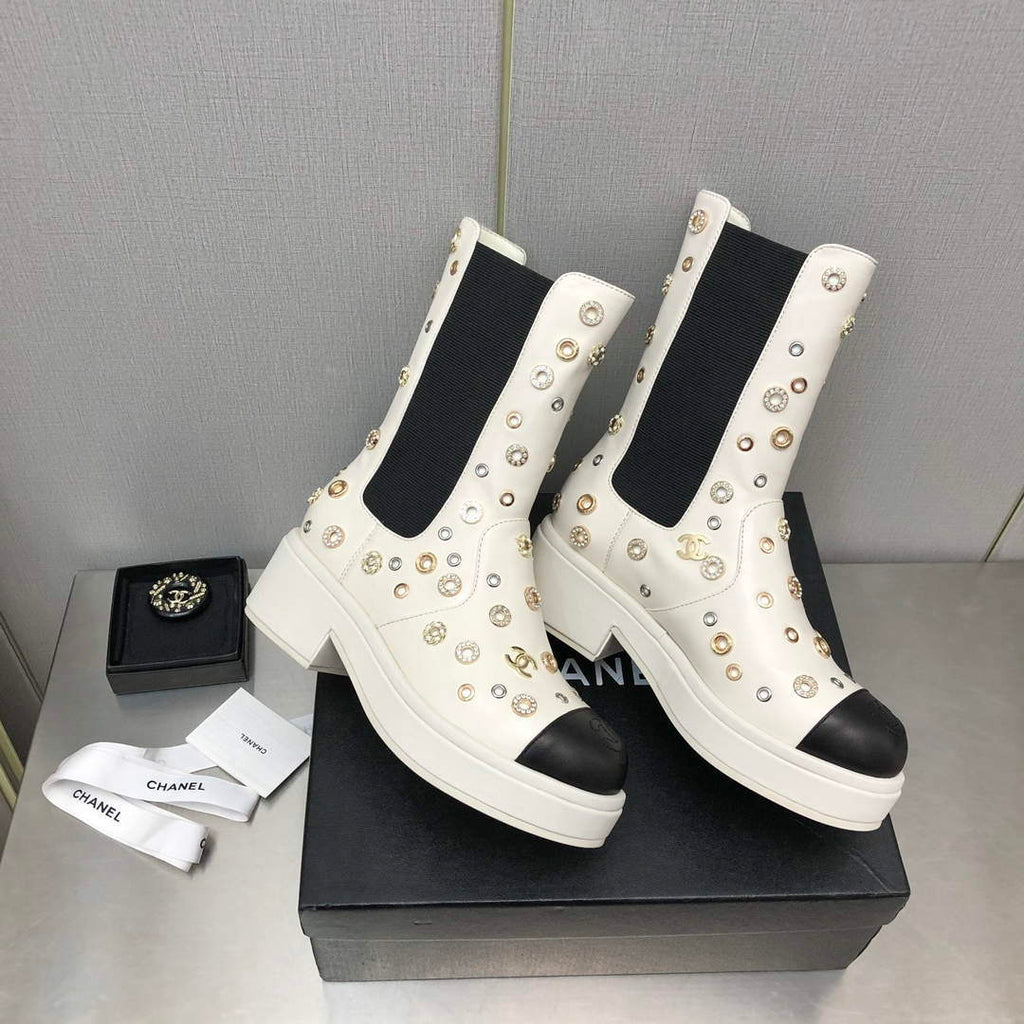 Chanel Women's Boot Shoes G38777