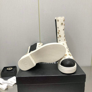 Chanel Women's Boot Shoes G38777 - 35 - View 5