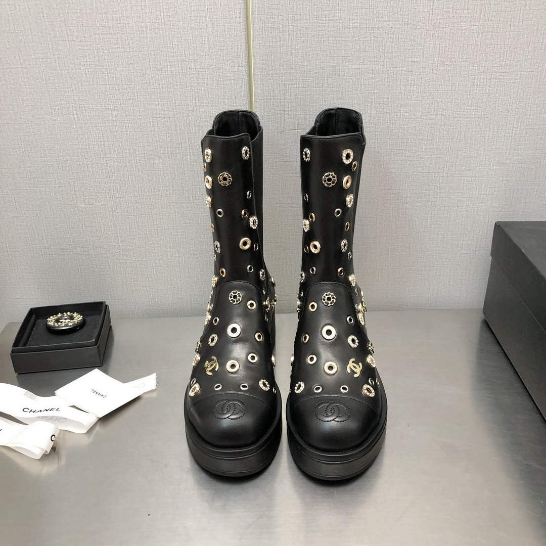 Chanel Women's Boot Shoes G38778