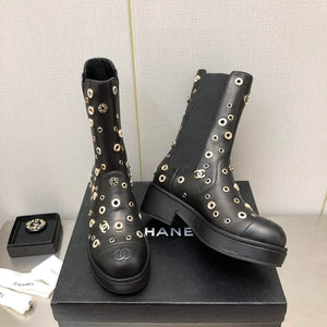 Chanel Women's Boot Shoes G38778 - 35 - View 2