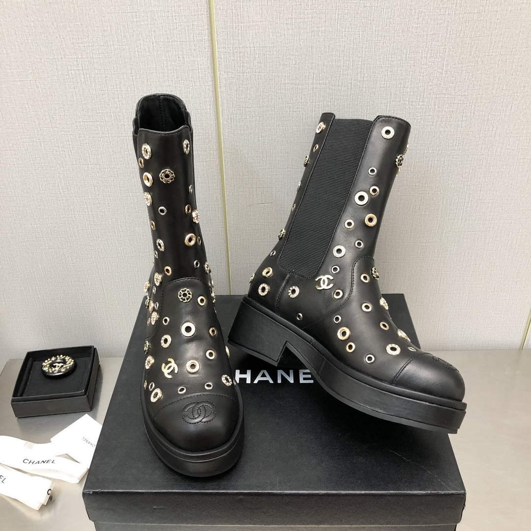 Chanel Women's Boot Shoes G38778