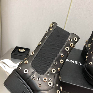 Chanel Women's Boot Shoes G38778 - 35 - View 4