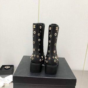 Chanel Women's Boot Shoes G38778 - 35 - View 6