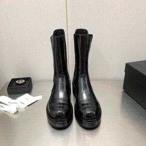 Chanel Women's Boot Shoes G38779 - 35 - View 1