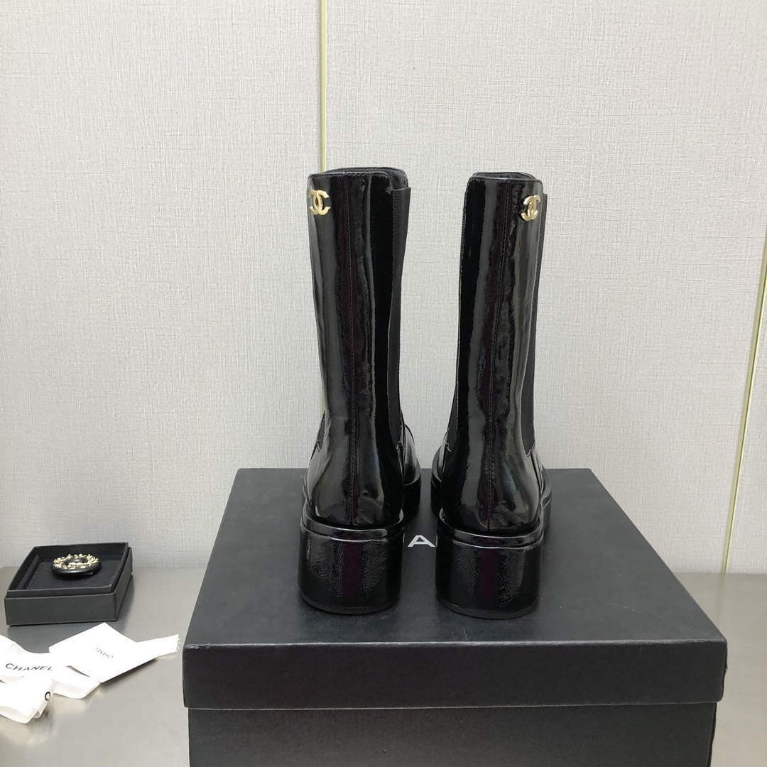 Chanel Women's Boot Shoes G38779 - 35 - View 4