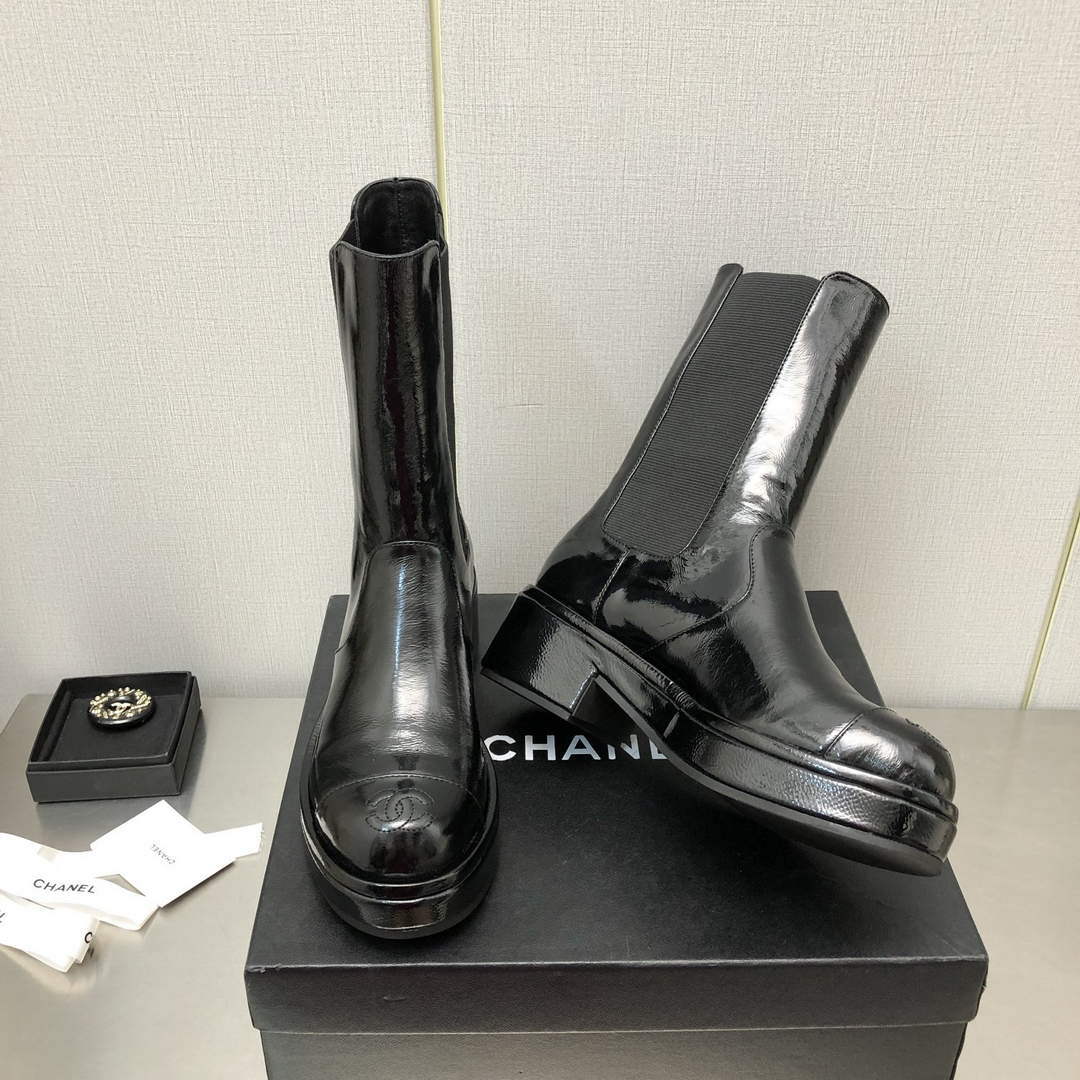 Chanel Women's Boot Shoes G38779 - 35 - View 5