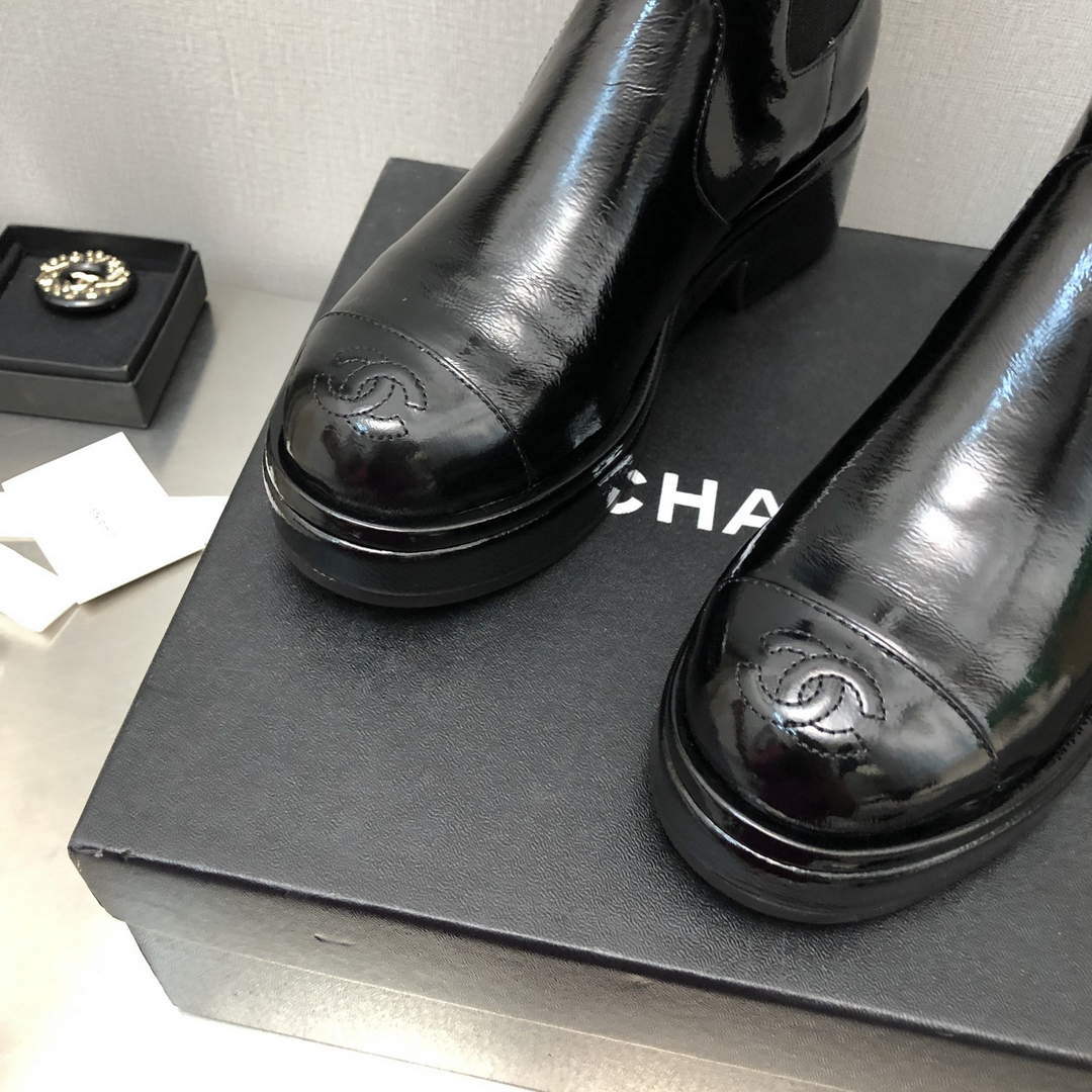 Chanel Women's Boot Shoes G38779 - 35 - View 6