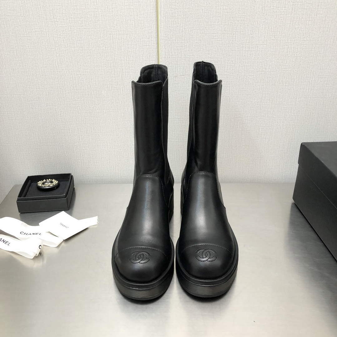 Chanel Women's Boot Shoes G38781 - 35 - View 6