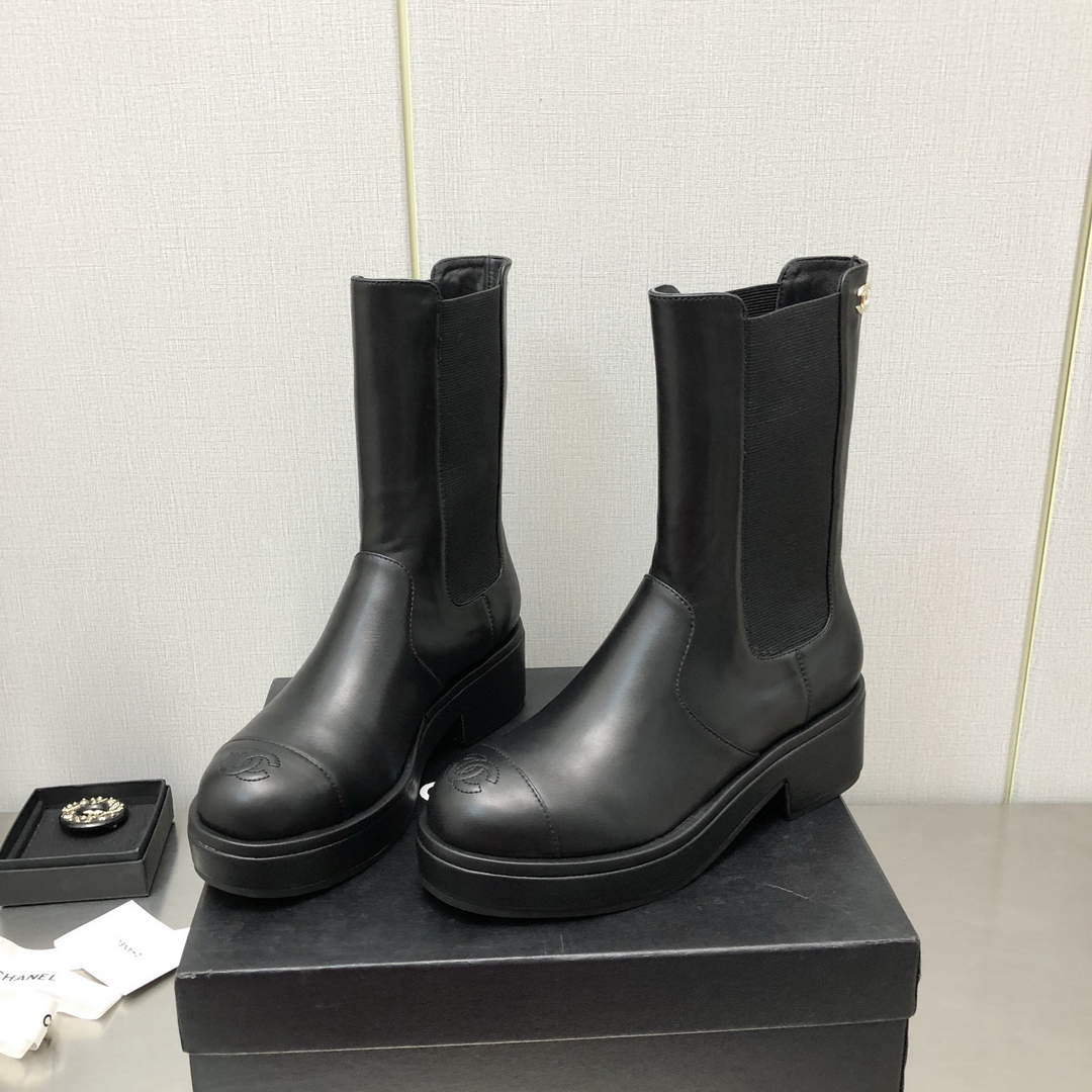 Chanel Women's Boot Shoes G38781 - 35 - View 8