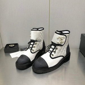 Chanel Women's Boot Shoes G38782 - 35 - View 3