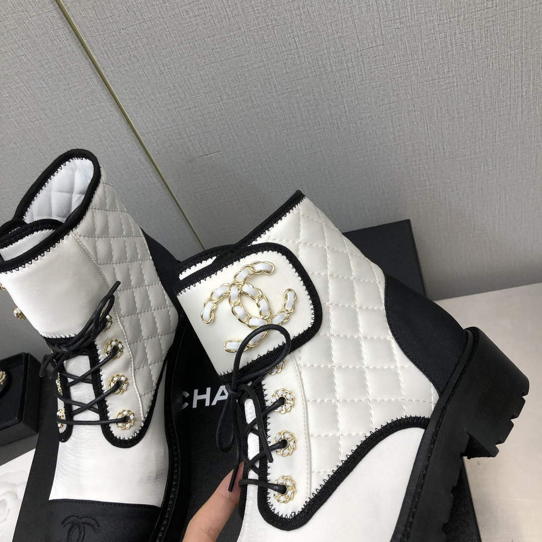 Chanel Women's Boot Shoes G38782 - 35 - View 4