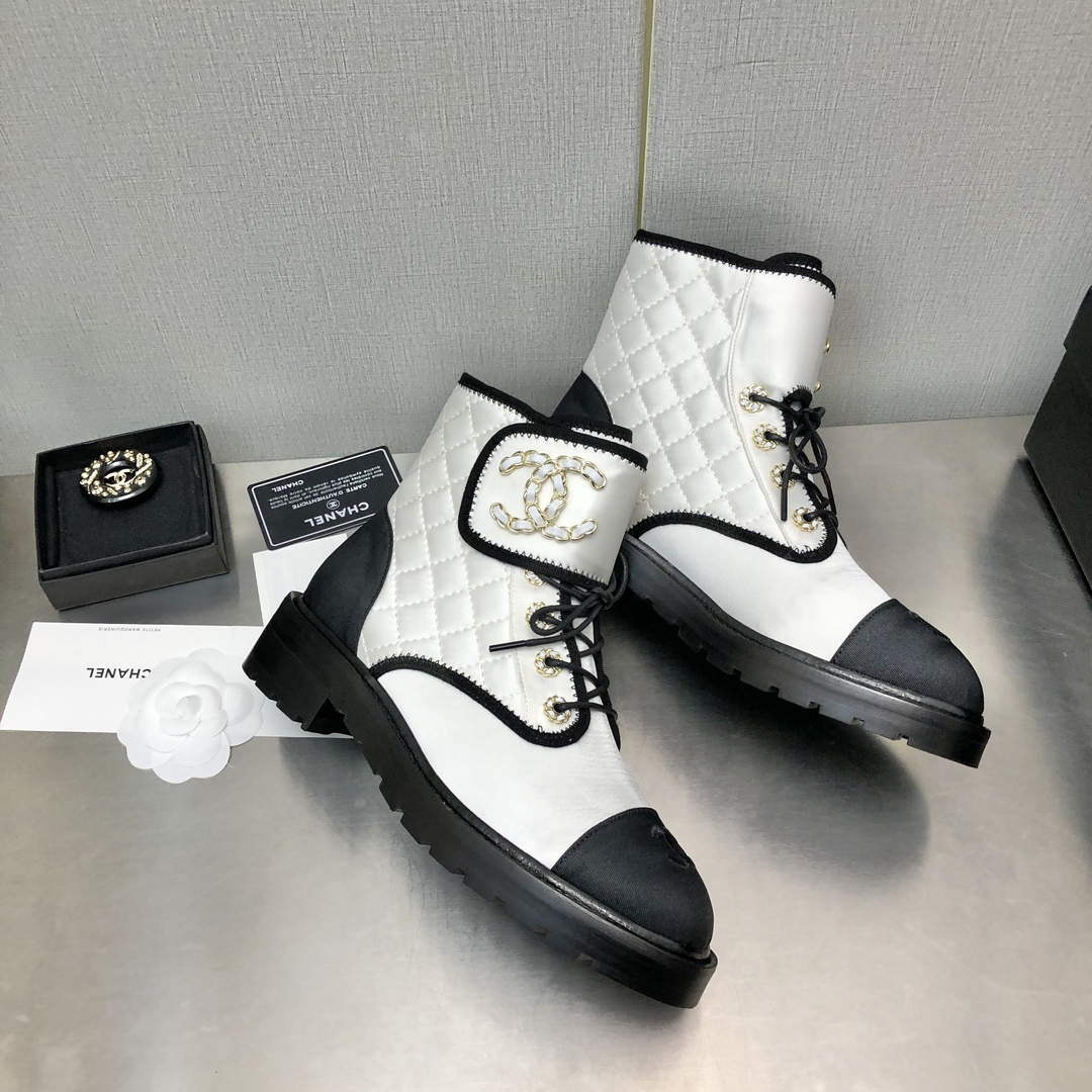 Chanel Women's Boot Shoes G38782 - 35 - View 8