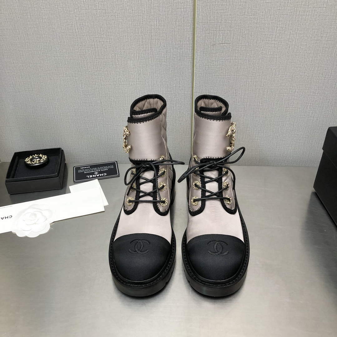 Chanel Women's Boot Shoes G38783 - 35 - View 1