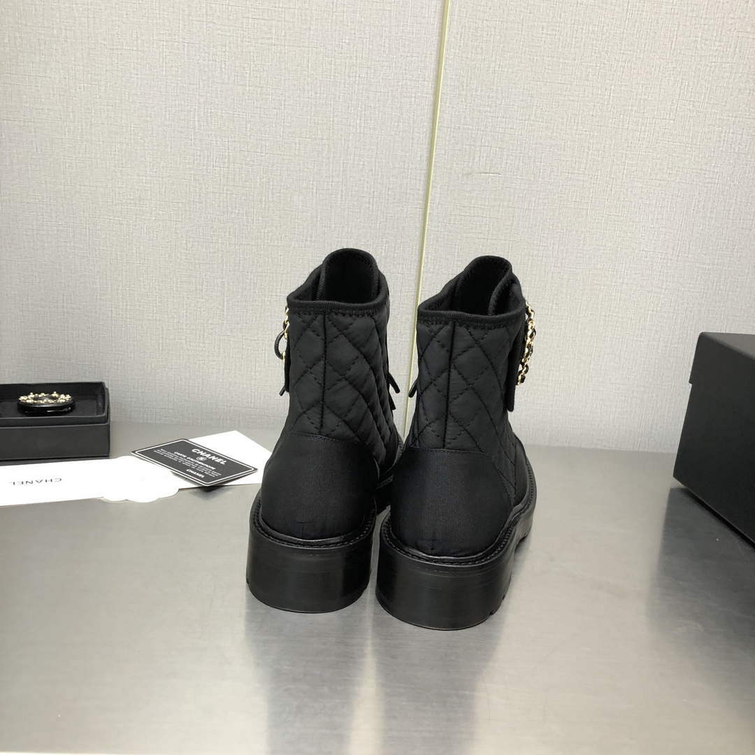 Chanel Women's Boot Shoes G38784 - 35 - View 3