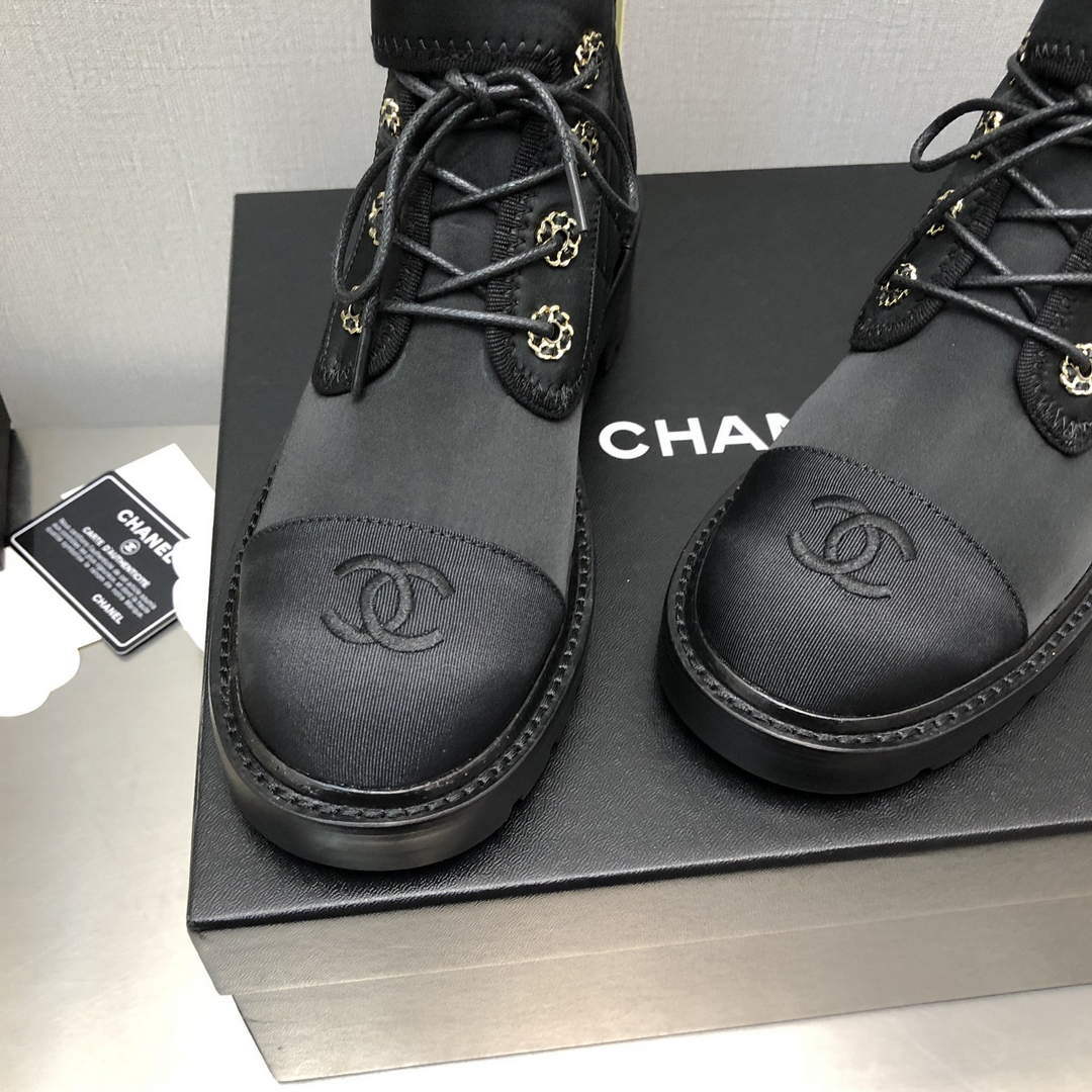 Chanel Women's Boot Shoes G38784 - 35 - View 7