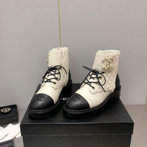 Chanel Women's Boot Shoes G38786 - 35 - View 3
