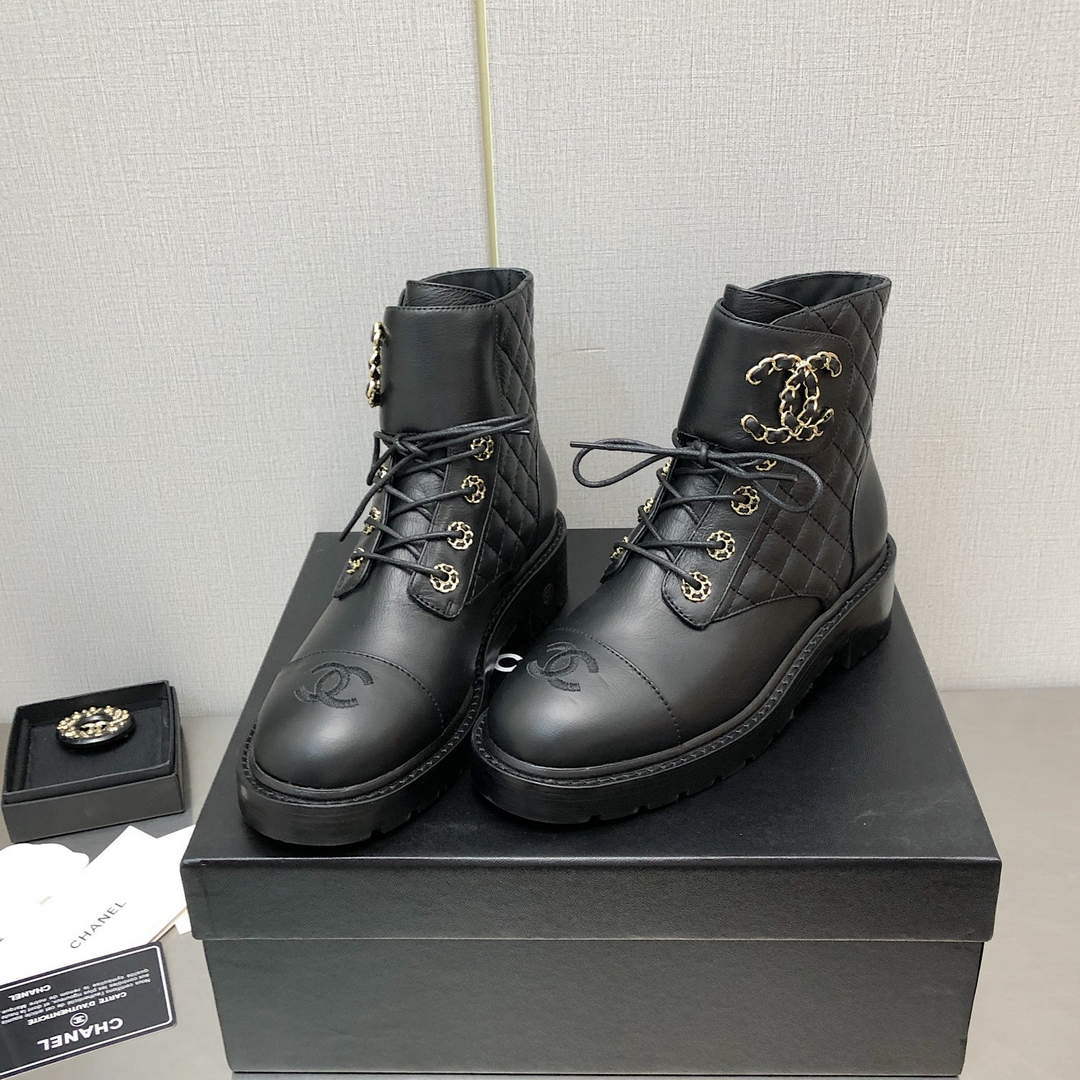Chanel Women's Boot Shoes G38787 - 35 - View 4