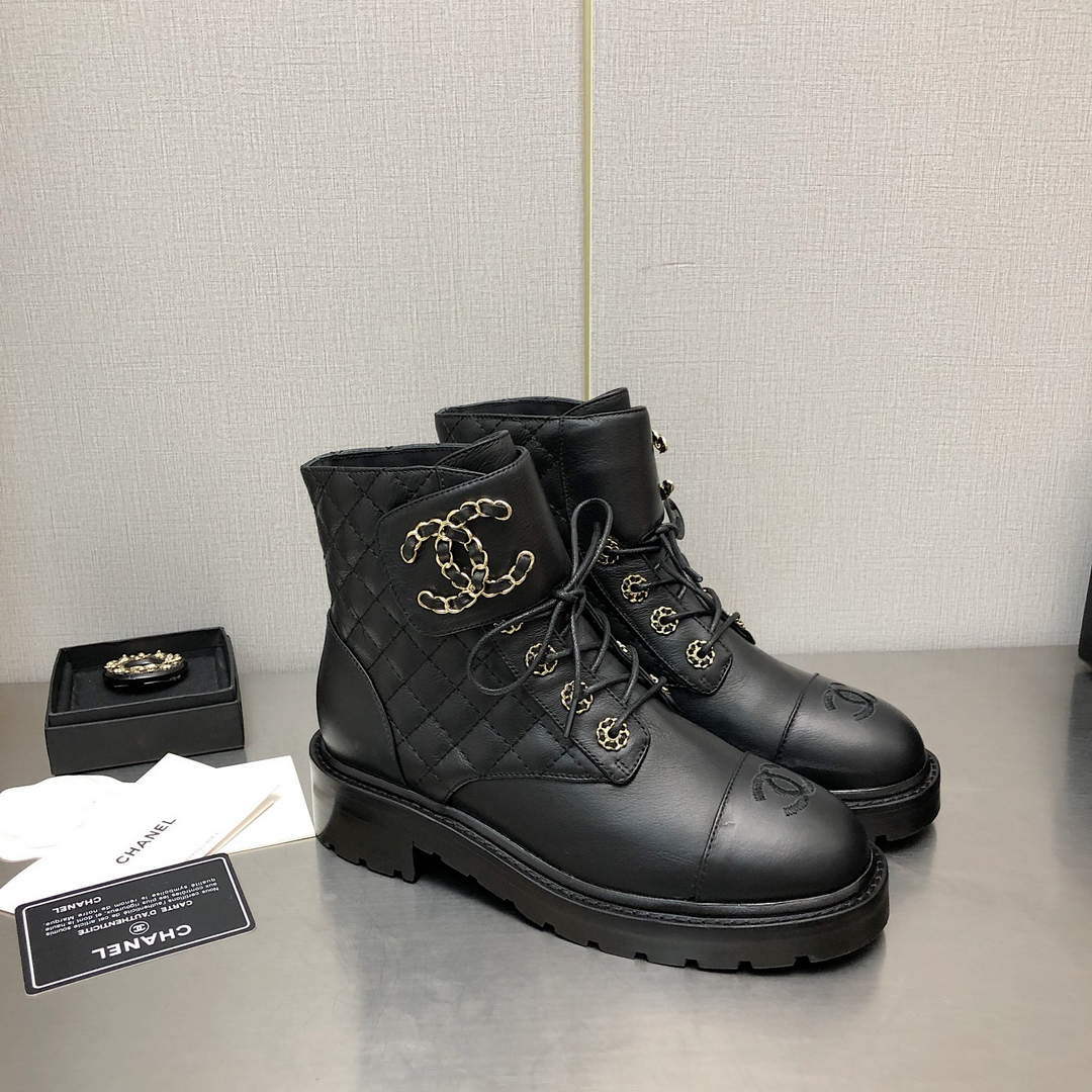 Chanel Women's Boot Shoes G38787 - 35 - View 7