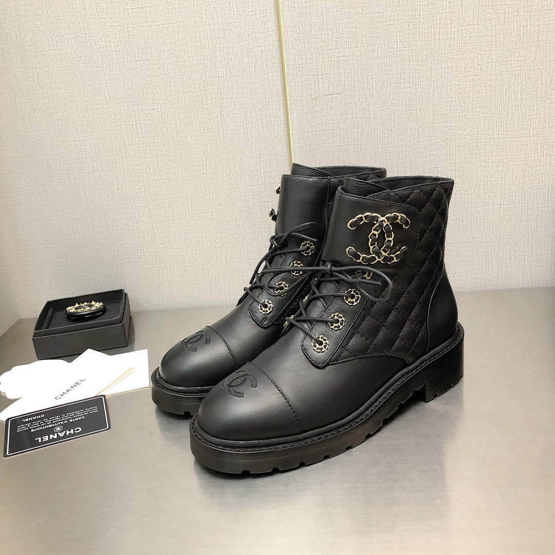 Chanel Women's Boot Shoes G38787 - 35 - View 8