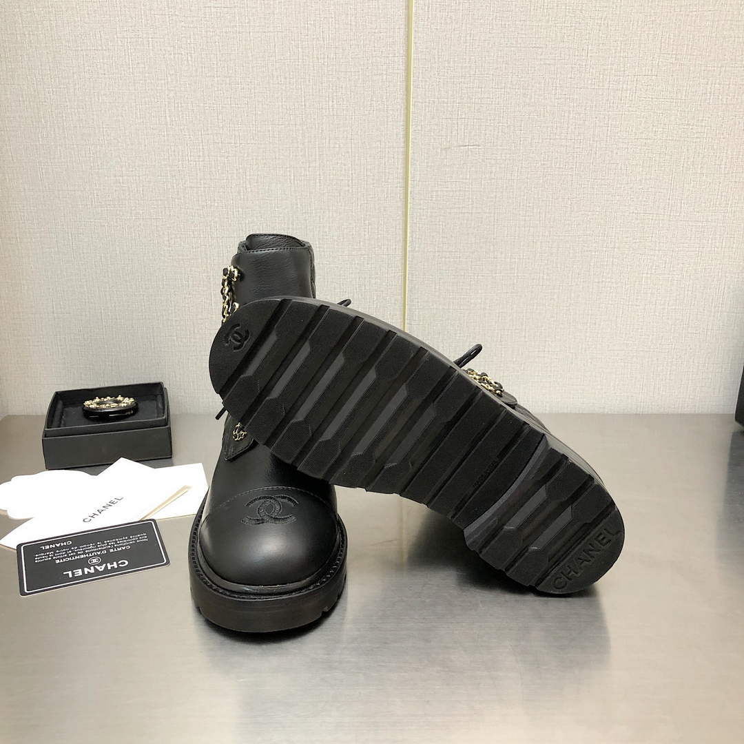Chanel Women's Boot Shoes G38787 - 35 - View 9