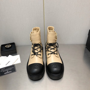 Chanel Women's Boot Shoes G38788 - 35 - View 1
