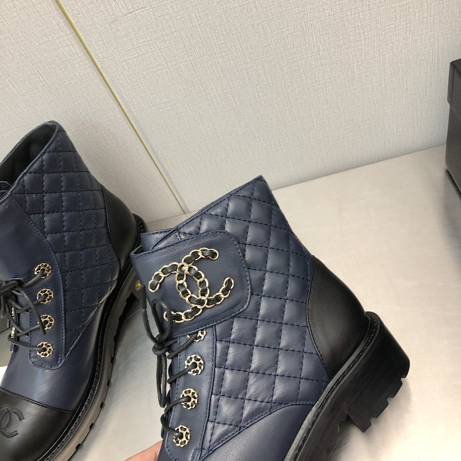 Chanel Women's Boot Shoes G38789 - 35 - View 3