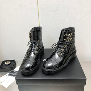 Chanel Women's Boot Shoes G38790 - 35 - View 1
