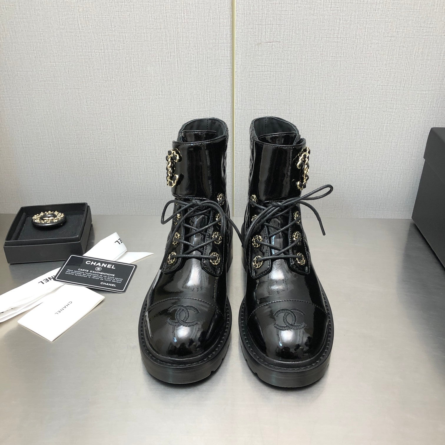 Chanel Women's Boot Shoes G38790 - 35 - View 7