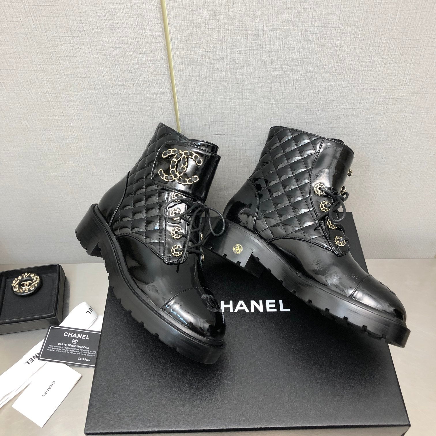 Chanel Women's Boot Shoes G38790 - 35 - View 9