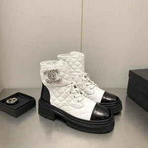 Chanel Women's Boot Shoes G38791 - 35 - View 4