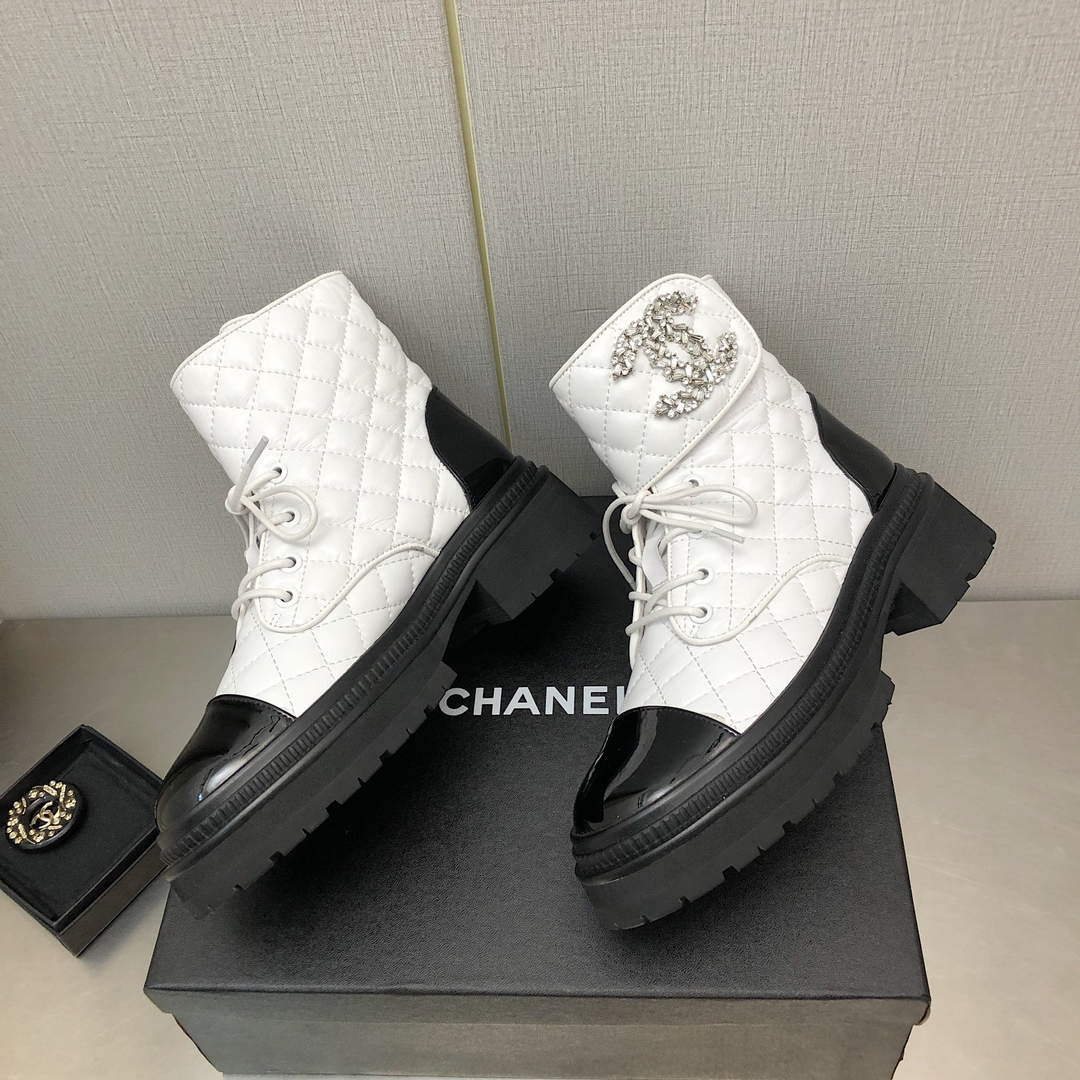 Chanel Women's Boot Shoes G38791 - 35 - View 9