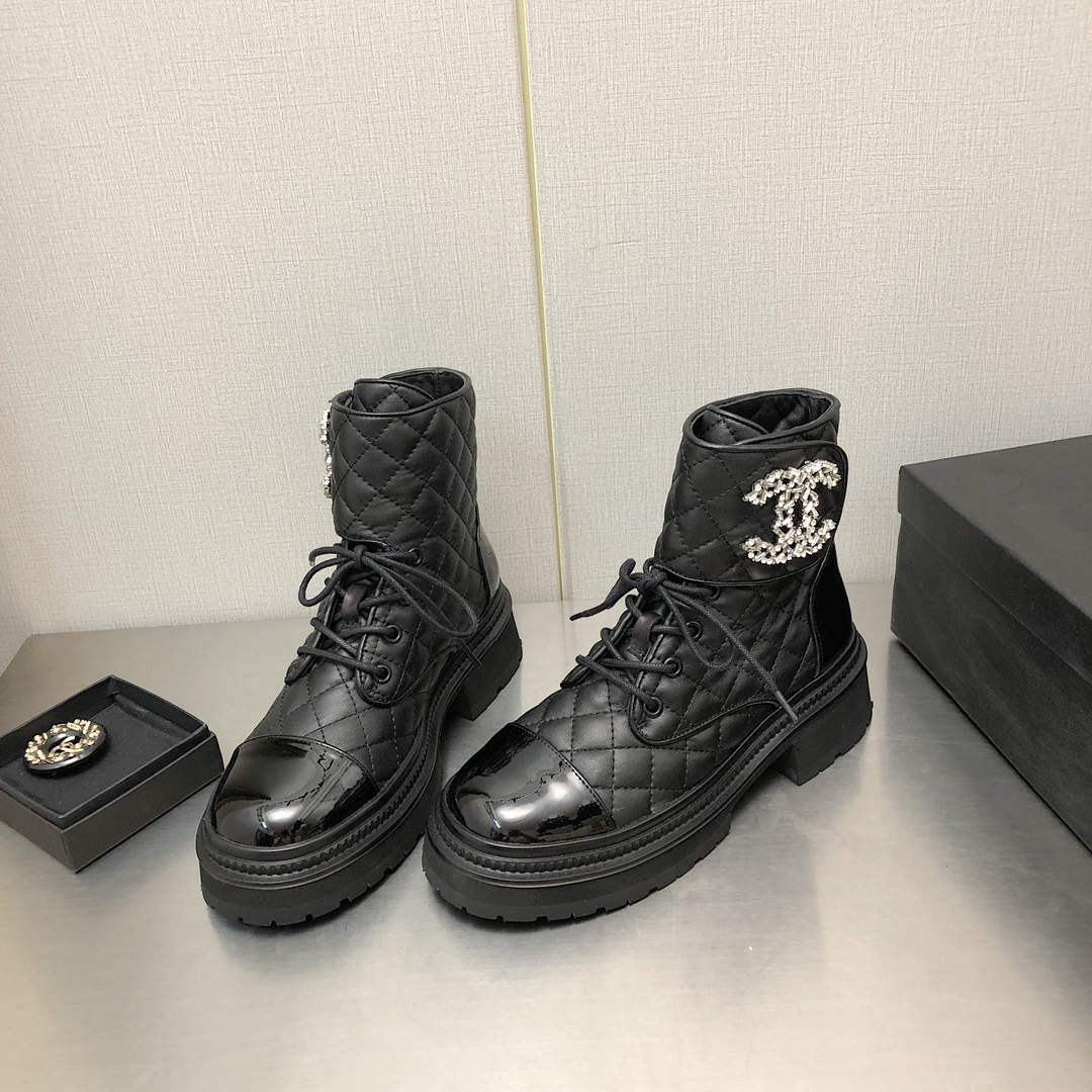 Chanel Women's Boot Shoes G38792 - 35 - View 6