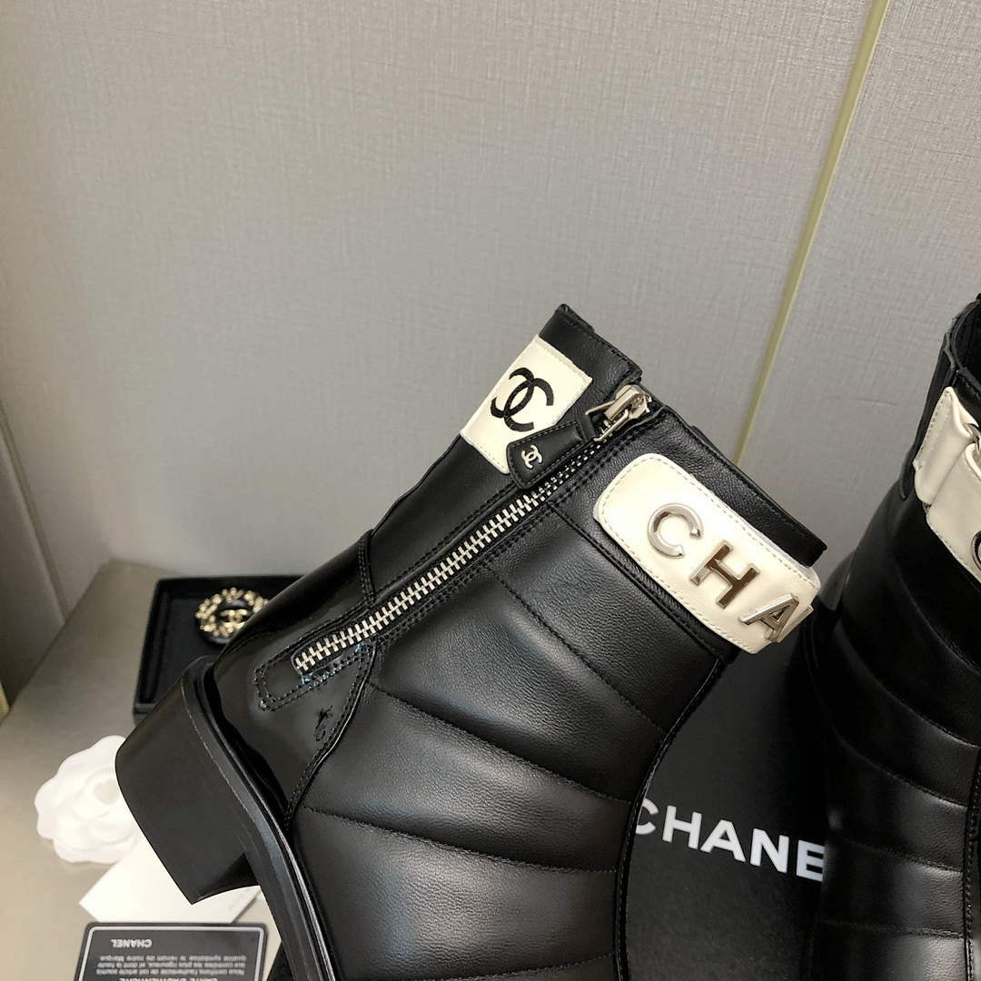 Chanel Women's Boot Shoes G38793 - 35 - View 4