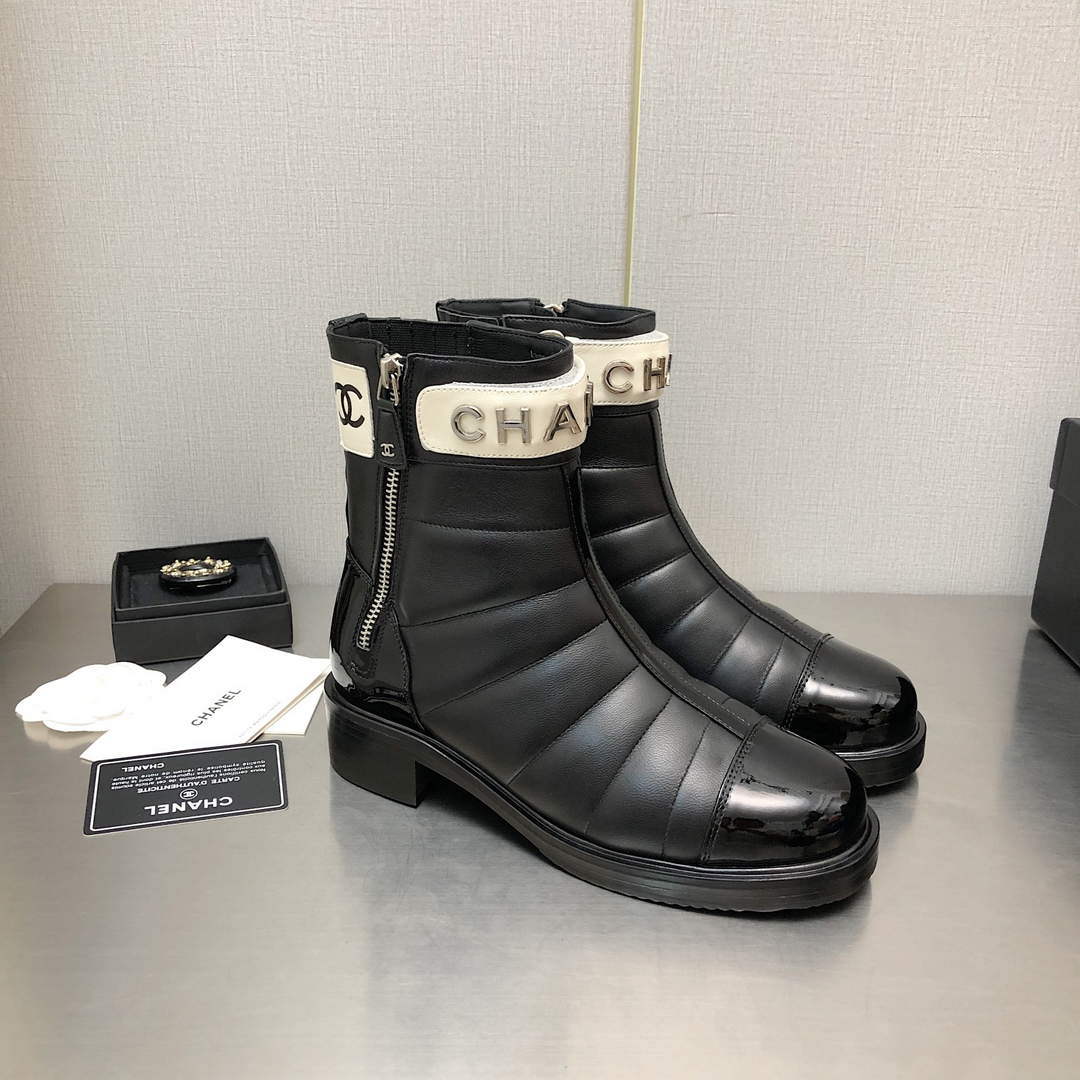 Chanel Women's Boot Shoes G38793 - 35 - View 5