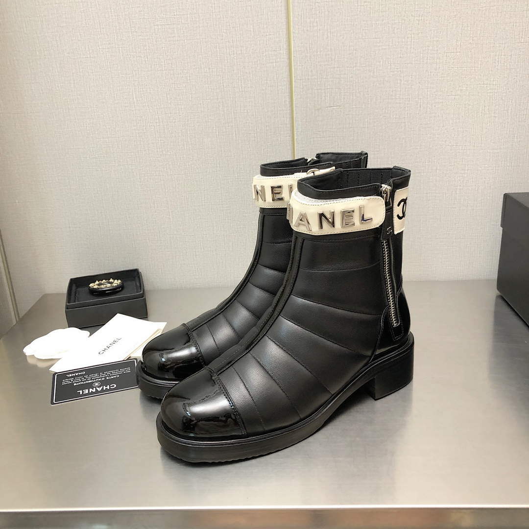 Chanel Women's Boot Shoes G38793 - 35 - View 6