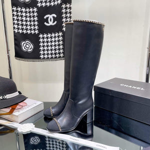 Chanel Women's Boot Shoes G38796 - 35 - View 2