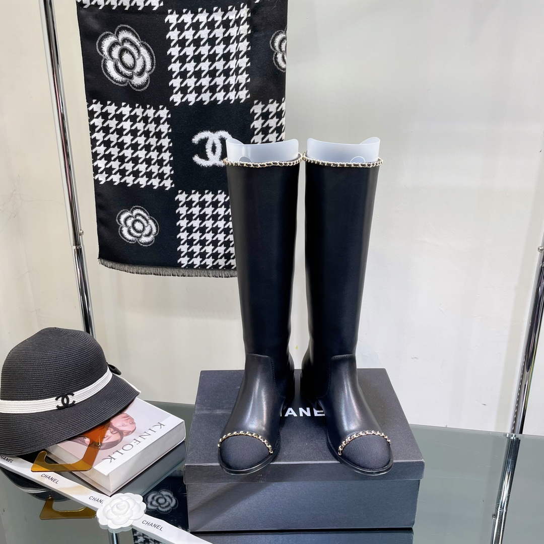Chanel Women's Boot Shoes G38797 - 35 - View 1
