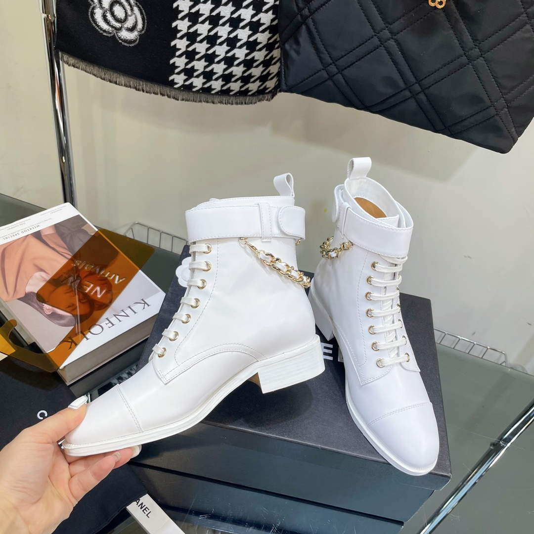Chanel Women's Boot Shoes G38799 - 35 - View 2