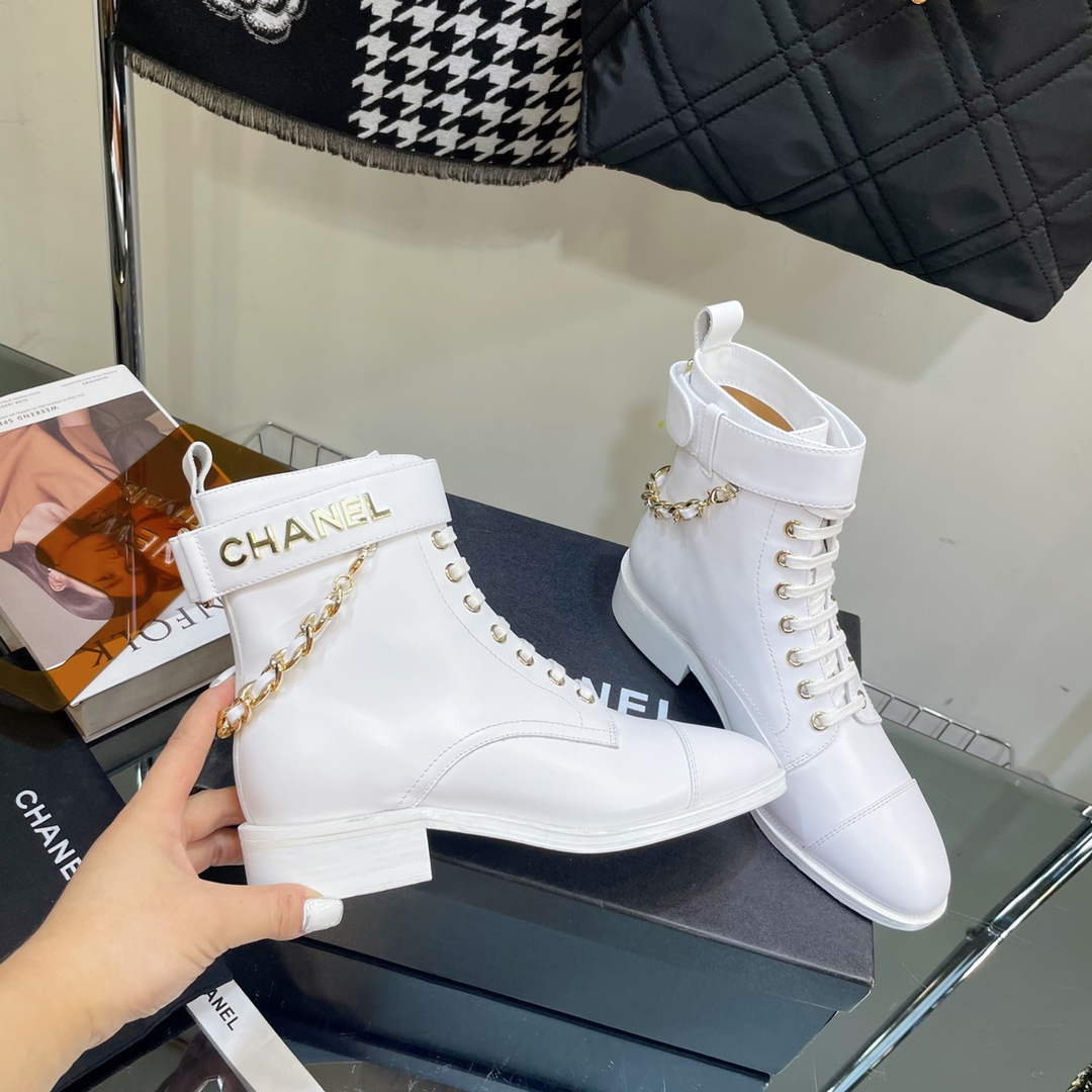 Chanel Women's Boot Shoes G38799 - 35 - View 4