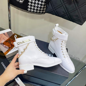 Chanel Women's Boot Shoes G38799 - 35 - View 4