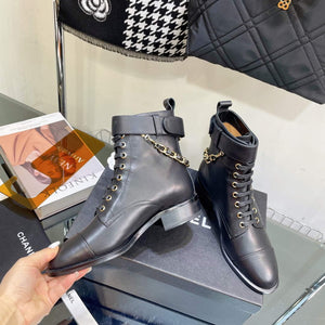 Chanel Women's Boot Shoes G38800 - 35 - View 2