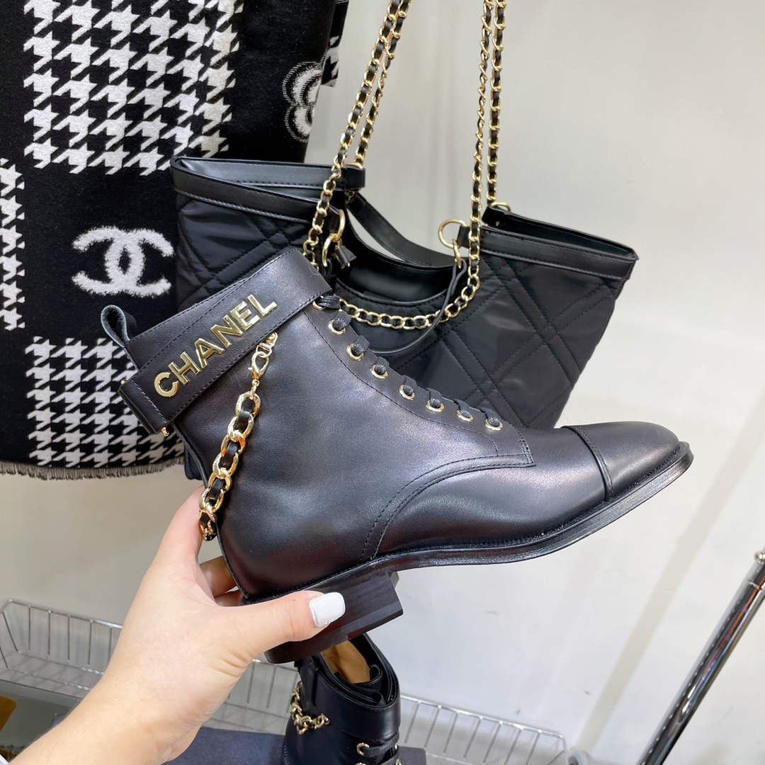 Chanel Women's Boot Shoes G38800 - 35 - View 6