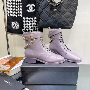 Chanel Women's Boot Shoes G38801 - 35 - View 3