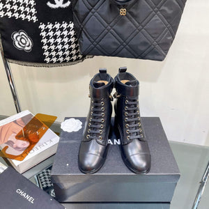 Chanel Women's Boot Shoes G38802 - 35 - View 1