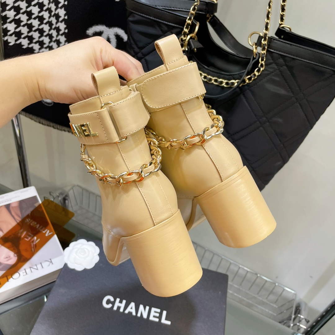 Chanel Women's Boot Shoes G38803 - 35 - View 7